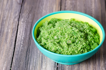 sea salt closeup
