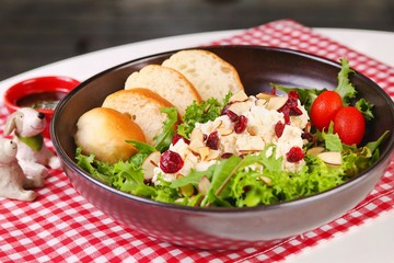 ricotta cheese salad for picnic.