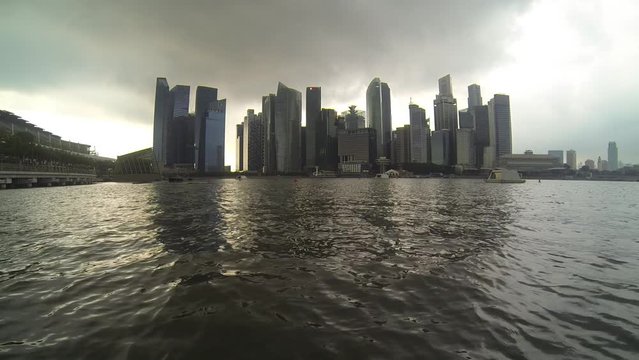 Marina bay Skyscrapers