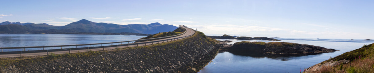 Fototapeta na wymiar Atlantic Road in Norway