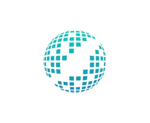 Fototapeta na wymiar Globe logo