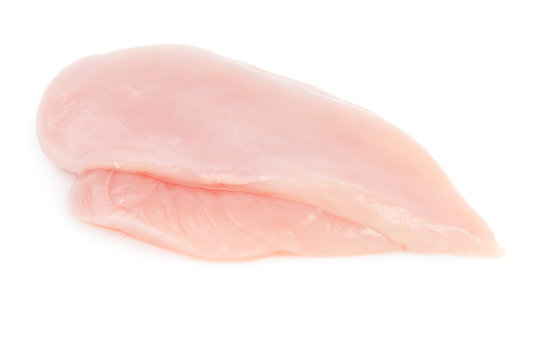 Chicken breast fillet isolated