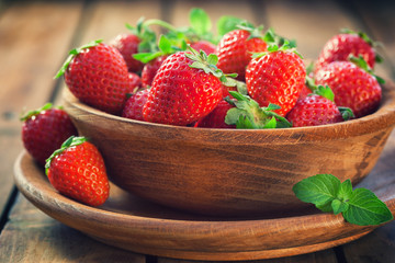 Fresh Sweet Strawberries 