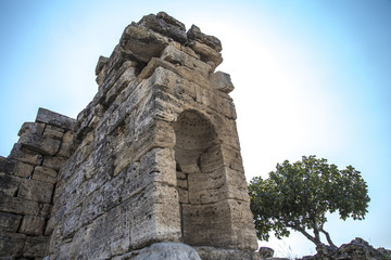 Ancient graves - Pamukale Turkey