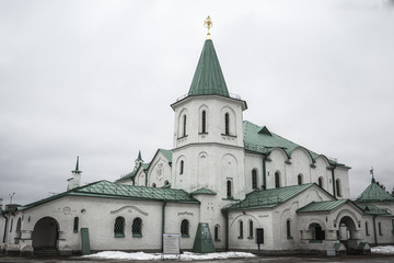 Fototapeta premium Ratna Sovereign House - architectural monument of neo-Russian style in Tsarskoe Selo, suburb of St.Petersburg, Russia.