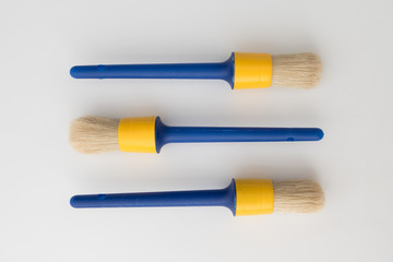  New paintbrushes / New paintbrushes isolated on white