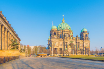 Beautiful view of historic Berlin Cathedral (Berliner Dom) at famous Museumsinsel (Museum Island) © Tracy Ben