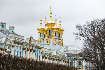 Catherine Palace in Tsarskoye Selo, St. Petersburg