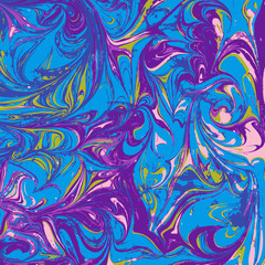 vector abstract ebru marbling background.