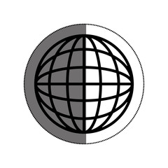 world planet earth icon