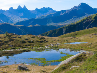 Fototapeta na wymiar Col de la Croix de Fer, Savoie, France