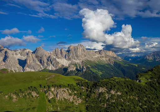 Beautiful landscape in Dolomites, northern Italy