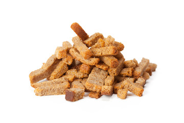 crumbs of bread croutons