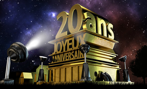 20 ans joyeux anniversaire