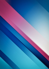 Fototapeta premium blue and red stripes blurred
