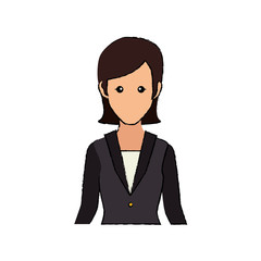businesswoman character avatar icon