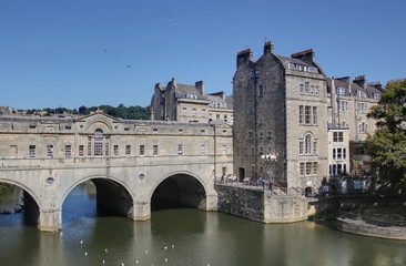 rues de Bath au Royaume-uni