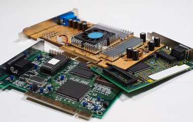 Circuit board of computer components
