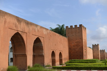 Historische Stadtmauer Rabat - Marokko