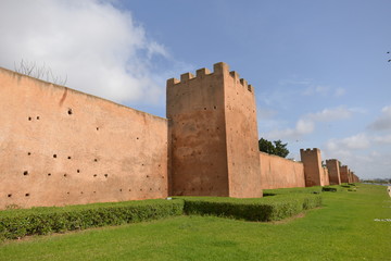 Historische Stadtmauer Rabat - Marokko