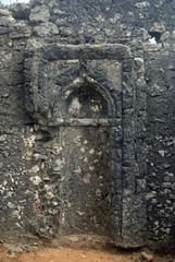 Obraz premium Ruins of a Persian mosque, Tumbatu, Zanzibar, Tanzania
