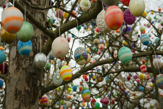 Der Osterbaum von Volker Kraft in Saalfeld