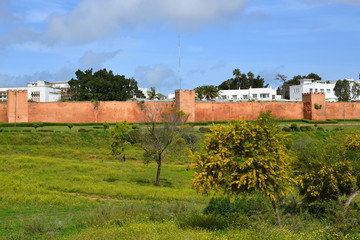 Fototapeta premium Ruine und Totenstadt Chellah in Rabat - Marokko