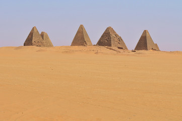 Nubian Pyramids of Jebel Barkal in Sudan
