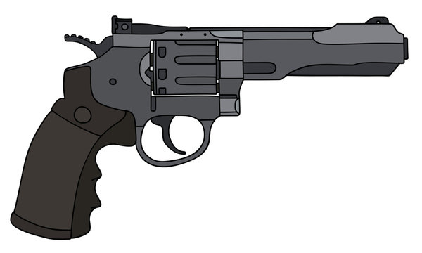 Big heavy revolver