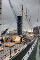 Obraz premium vieux bateau à vapeur