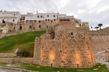 Alte Stadtmauer von Kasbah Tanger