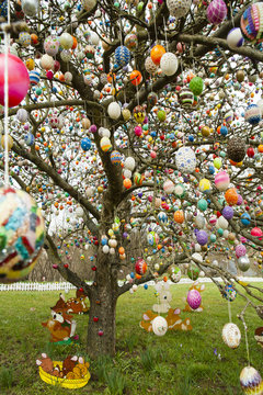 Der Osterbaum von Volker Kraft in Saalfeld