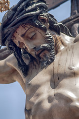 cristo del desamparo de la hermandad del cerro del Aguila, semana santa de Sevilla