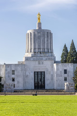 State capitol building Salem Oregon.