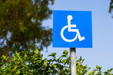 sign for disabled