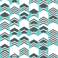 Geometric seamless pattern. Abstract vector background