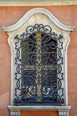 Italy, Bologna antique medieval window