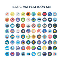 Universal Flat Icons Set