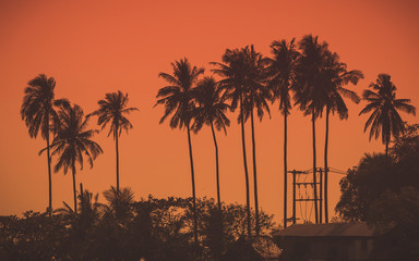 Obraz premium Thai Sunset