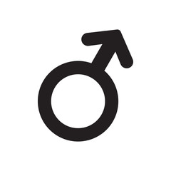 gender male symbol isolated vector