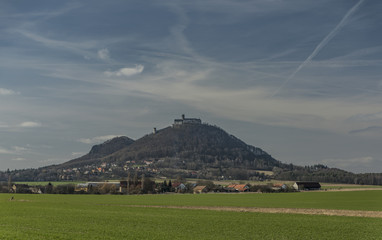 Fototapeta na wymiar Bezdez castle in north Bohemia region