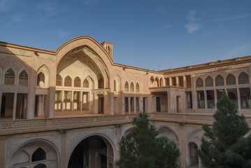 Fototapeta na wymiar The Abbasian House in Kashan, Iran