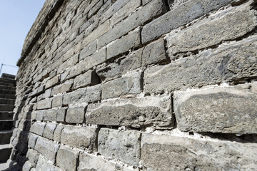 ancient wall in xian city,China