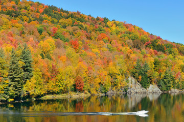 Lake Autumn Foliage