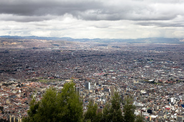 View of Bogota, Colombia