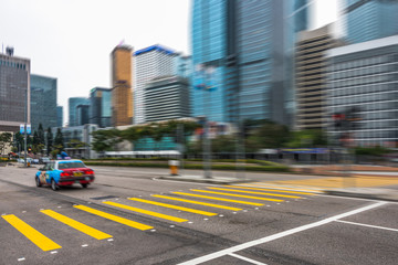 urban traffic view in modern city of China.