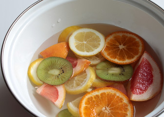 Water detox to cleanse the body