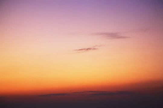 Fototapeta Beautiful sunset in the Great Smoky Mountains