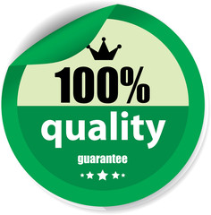 100% quality sticker, button, label and sign.