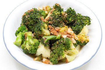 Home Cooked Meal, Fried Broccoli with Oyster Sauce